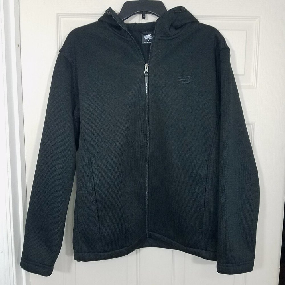 New Balance Women's Hooded Jacket Size Medium NWOT Black